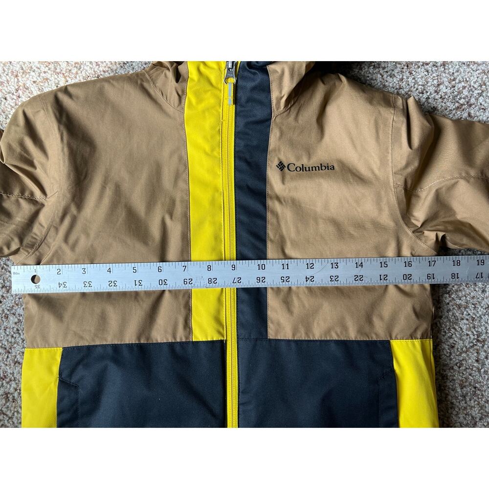 Boys Columbia Oso Mountain Insulated Jacket, Delta Lemon, Small/8, Ski/Snowboard - Picture 7 of 14